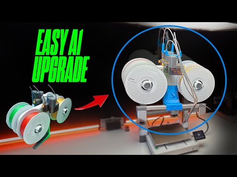 Upgrade Your Bambu Lab A1 Combo with AMS Lite Top Mount! | Full Guide & Test Prints  #3dprinting