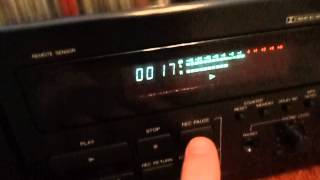 Video thumbnail for Denon DRM-550 by Kamil W