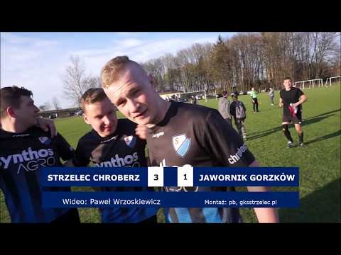 Skrót z meczu Klasy B: Strzelec Chroberz - Jawornik Gorzków, 14.04.2019r. [HD]