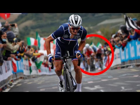 ALAPHILIPPE ATACÓ A 11KM y reventó a ROGLIC, POGACAR Y VAN AERT