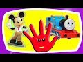 Mickey Mouse Thomas And Friends Finger Family Song Nursery Rhyme