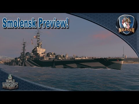 Smolensk Preview: Kutuzov on steroids! WIP T10 WIP Cruiser