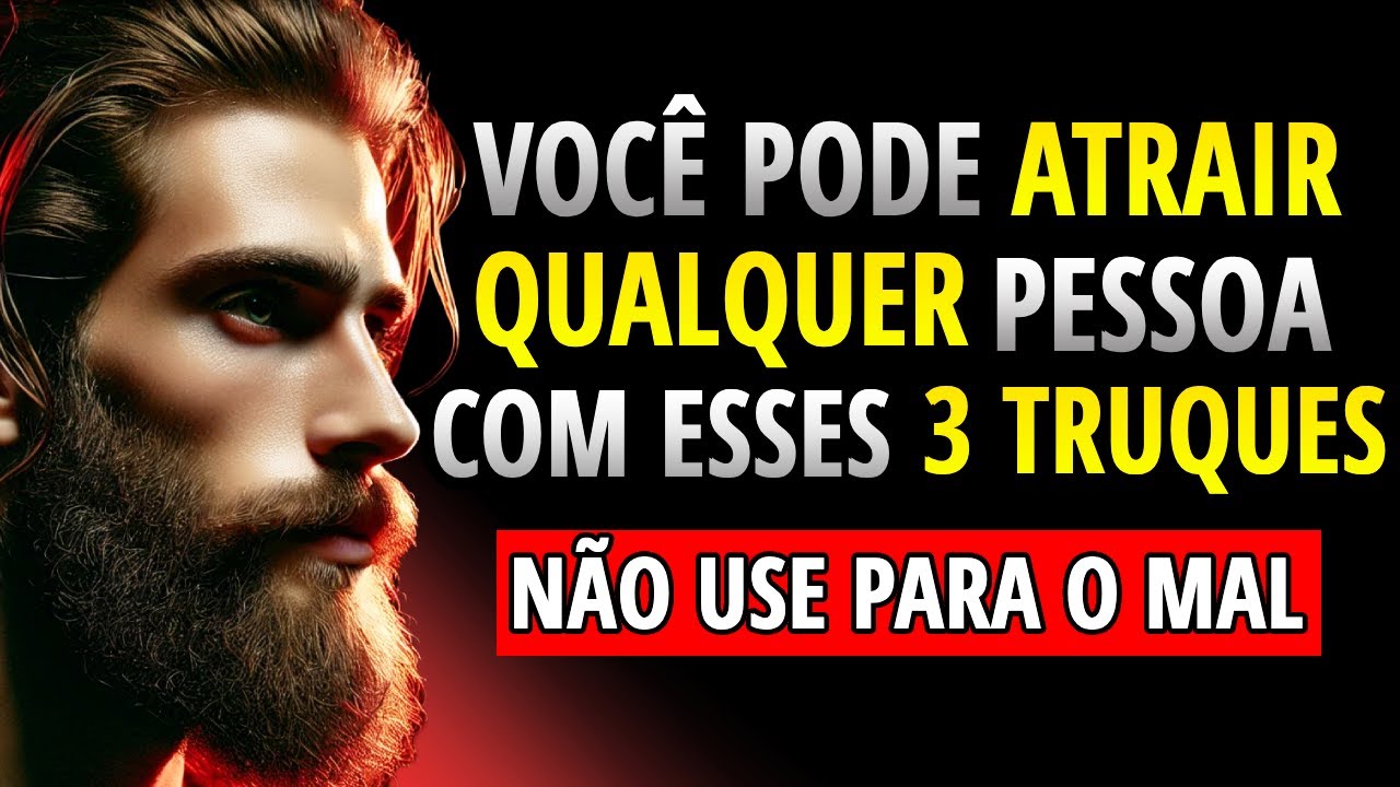 COMO ATRAIR AS PESSOAS SEM QUE ELAS SAIBAM | ESTOICISMO