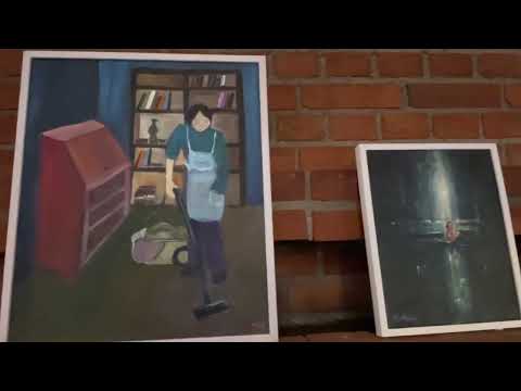 Jag har en Konstutställningå 3 olika  kyrka i Stockholm min bild fins där  i hökarängen kyrka