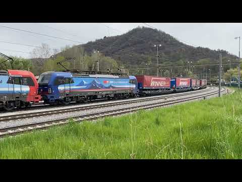 15-04 il WINNER in uscita da CHIASSO SMISTAMENTO FASCIO U