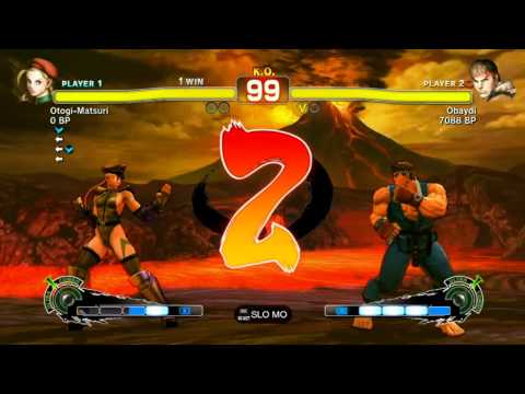 SSF4 Recording Request: - Otogi-Matsuri (Cammy) vs Obaydi (Ryu) Match 4