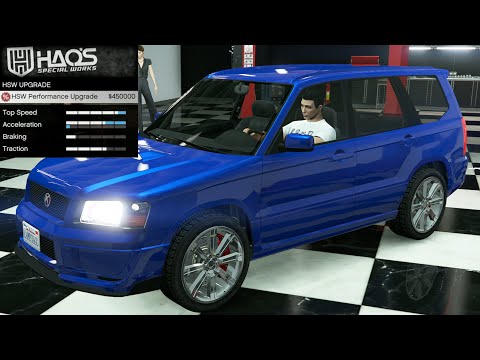 GTA 5 - DLC Vehicle Customization - HSW Karin Woodlander (Subaru Forester STI)