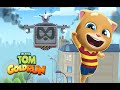 TALKING TOM GOLD RUN - RACCOON ESCAPED// GINGER TOM UNABLE TO DESTROY HIS TRUCK