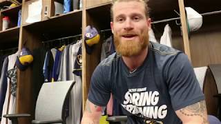 Locker Tour: Ben Gamel, Outfielder, Milwaukee Brewers