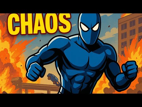 Rope Hero MOD CHAOS! Unlimited Power Gameplay | Naxeex Rope Hero Cheat Mode