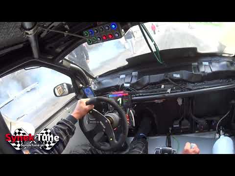 SEAT AROSA 1.9 TDI DSG 1/4 MILI DRAGE RACE ON BOARD BURNOUT SMOKE !!!