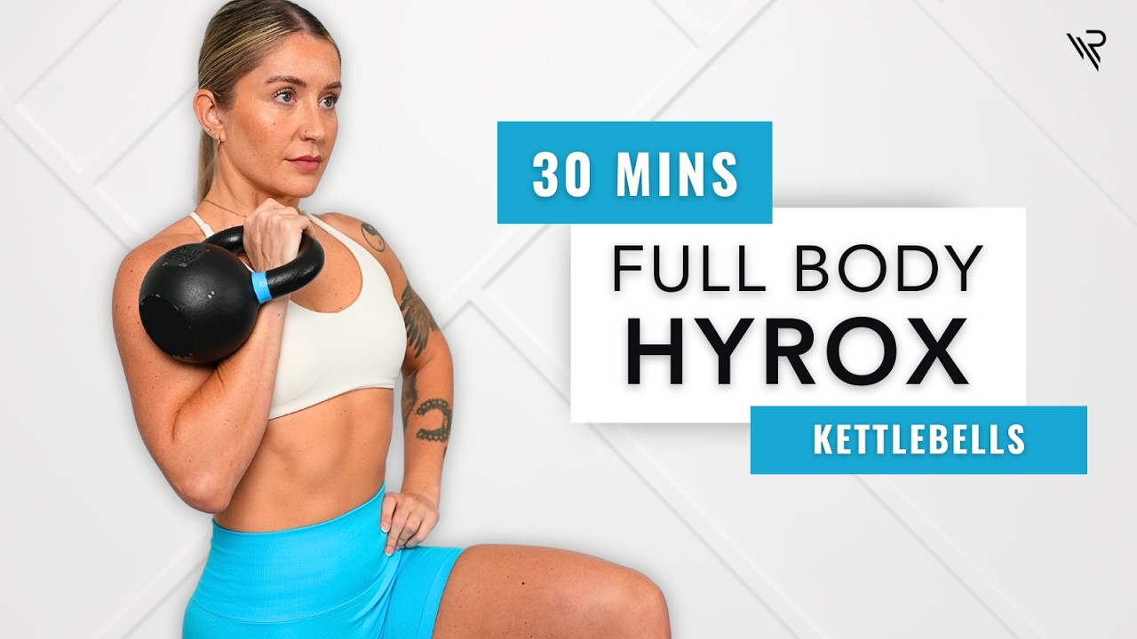 Ostateczne 30 -minutowe ćwiczenie Kettlebell Herox Full Body! - YouTube