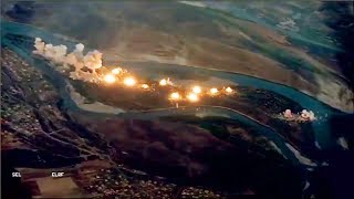 video: US obliterates 'Isil-infested island' with 40 tonnes of bombs