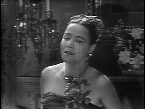 Bidu Sayão, soprano - Puccini - Gianni Schicchi - 'O mio babbino caro' (video - 1951)