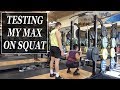 NGÀY TẬP CHÂN NẶNG CỦA MÌNH | KIỂM TRA SỨC MẠNH BÀI SQUAT