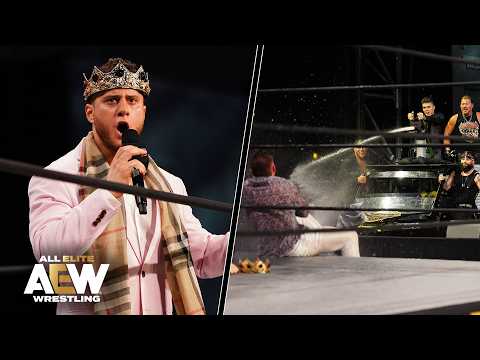 The Inner Circle CRASHES MJF's coronation! 😲