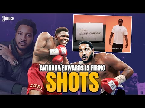 Anthony Edwards disses Carmelo Anthony and Camron | ITSJONJONTV