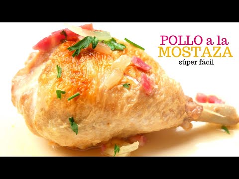 30 minutes and the CHICKEN with MUSTARD is ready 🍗😍 (my grandmother's DELICIOUS stew)