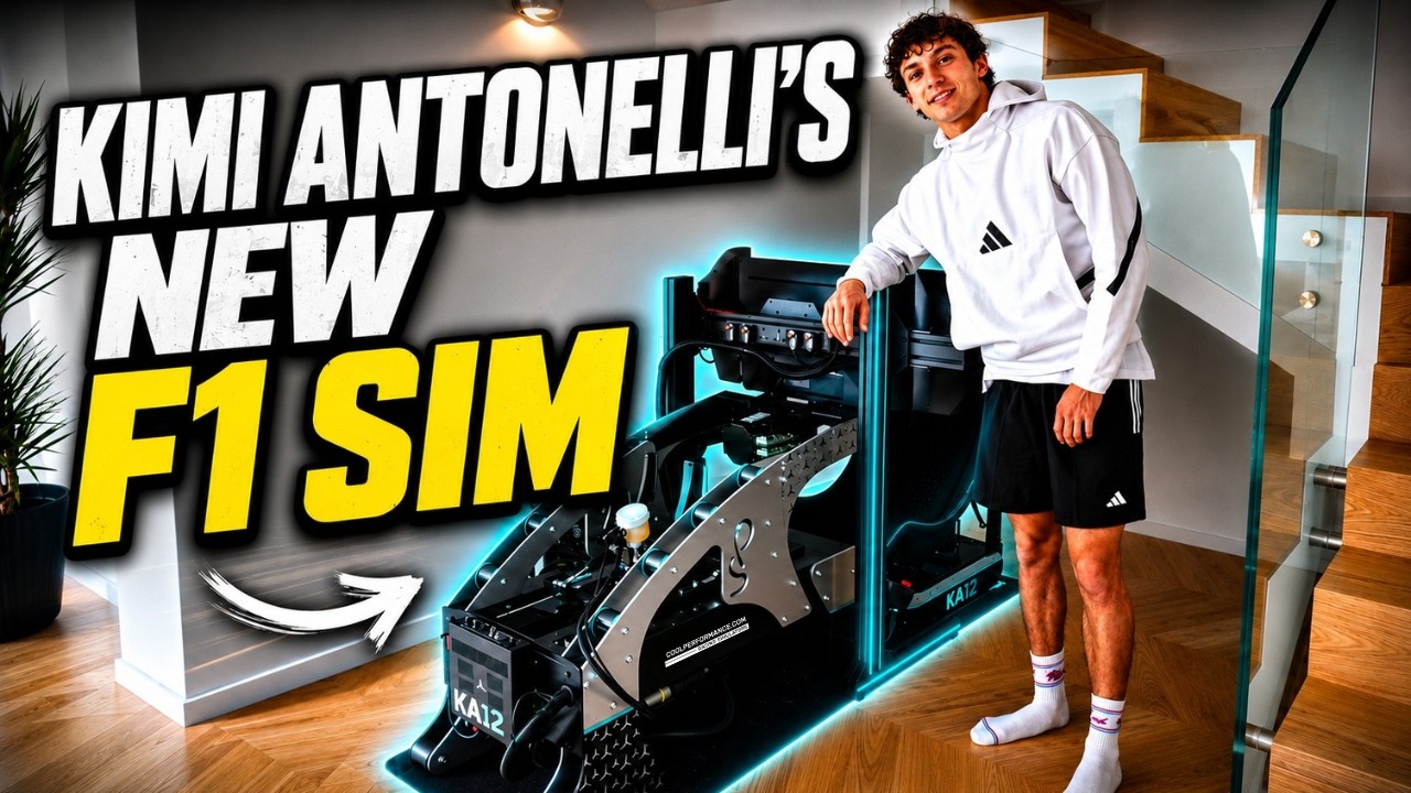 Kimi Antonelli's New F1 Simulator
