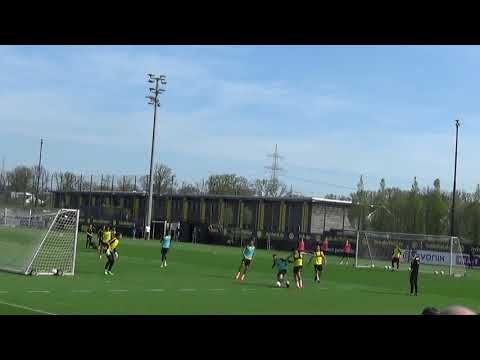 BVB Training: 3 vs 3 auf große Tore - 10 x 20 m Spielfeld