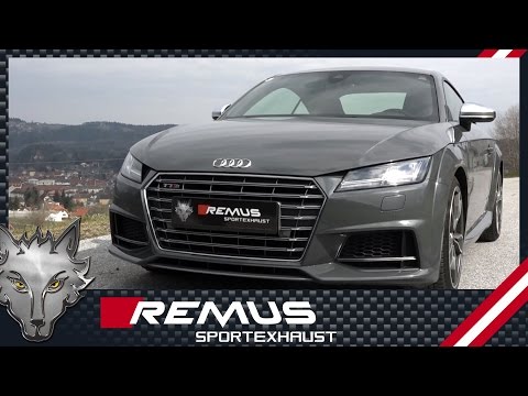 Audi TTS Type 8S with REMUS middle and rear exhaust