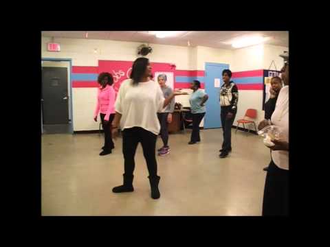 PEP RALLY line dance instruction by Bernadette Burnette - LDE 02-29-2016