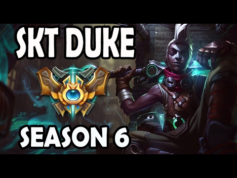 SKT T1 Duke Ekko vs Maokai TOP Ranked Challenger Korea