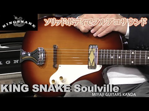 King Snake Soulville - Sunburst | Reverb