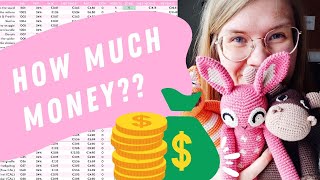 How much can you earn by selling amigurumi patterns? | My bestselling patterns and revenue 2022