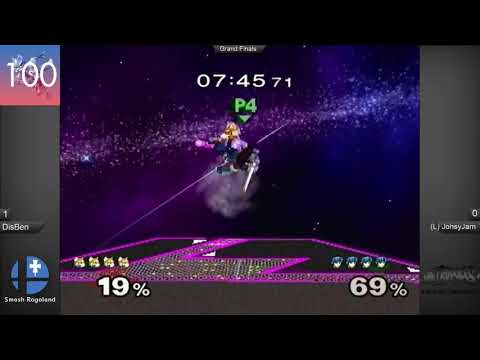 RogaSmash 100 - DisBen vs JohsyJam - Grand Finals - Melee