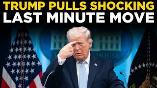 Trump Speech LIVE | Trump Pulls Shocking Last Minute Move As Global Situation Changes Rapidly