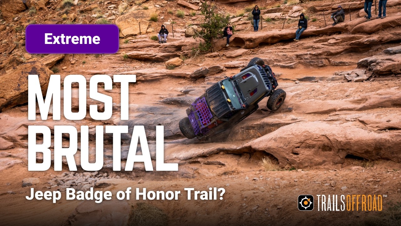 Moab's Pritchett Canyon | Is This The Most Brutal Jeep Badge of Honor Trail?