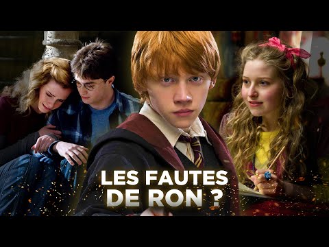7 FOIS où RON a EU TORT dans HARRY POTTER