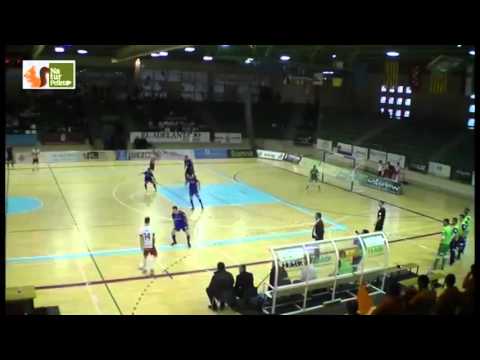 Gol de Buitre (1-1) en el Naturpellet Segovia - Plásticos Romero Cartagena. Seg División, LNFS