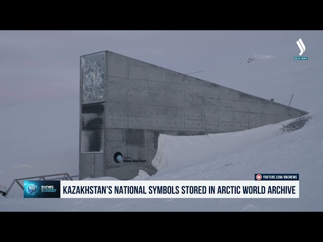 Kazakhstan’s national symbols stored in Arctic World Archive
