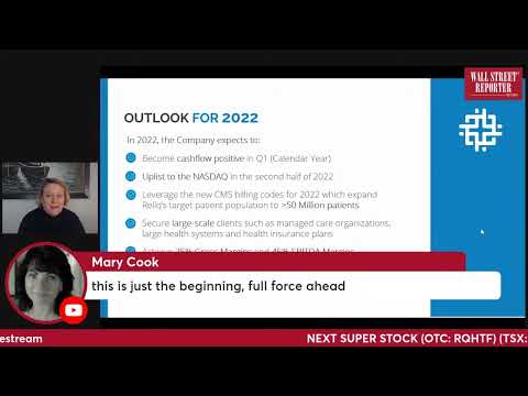 Reliq Health (TSX-V: RHT) Ready To Dominate 2022 / SuperStock