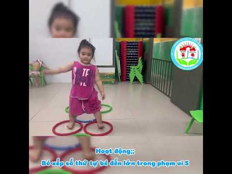 Bé xếp STT trong phạm vi 5