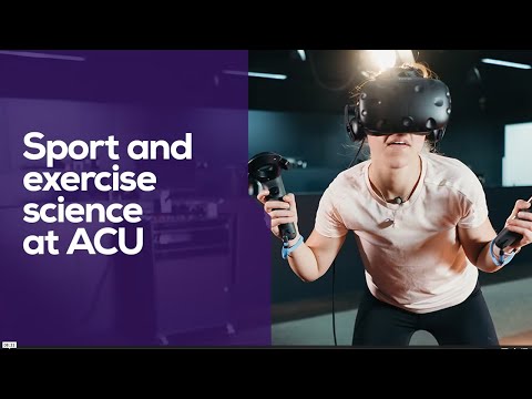 Sport and exercise science at ACU