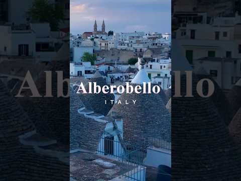 Passeio a pé por ALBEROBELLO ITÁLIA | Lindo lugar para visitar na Puglia Itália! #travel #beautiful
