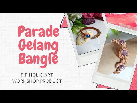 Parade Gelang Pipiholic Art | Wire Wrapped Bracelet | Wire Bangle