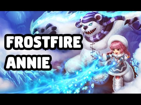 FROSTFIRE ANNIE SKIN SPOTLIGHT - LEAGUE OF LEGENDS
