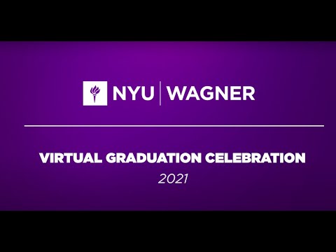 NYU Wagner 2021 Graduation