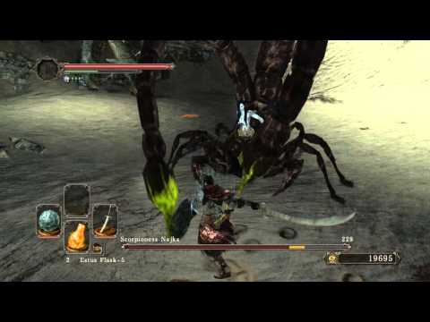 Dark Souls 2 Expert Walkthrough #23 - [BOSS] Scorpioness Najka Defeated! Into Brightstone Cove!