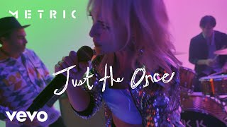 Musik-Video-Miniaturansicht zu Just The Once Songtext von Metric