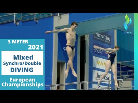 2021 3 Meter Mixed Double European Championships - Mixed Synchro Diving