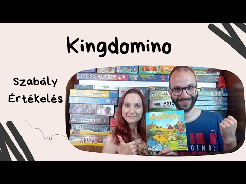 A modern dominózás ékköve: Kingdomino társasjáték játékbemutató és szabályismertető