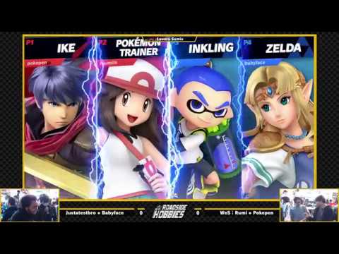 RSH Ultimate Doubles #8: Justatestbro + Babyface vs WeS | Rumi + Pokepen - Losers Semis