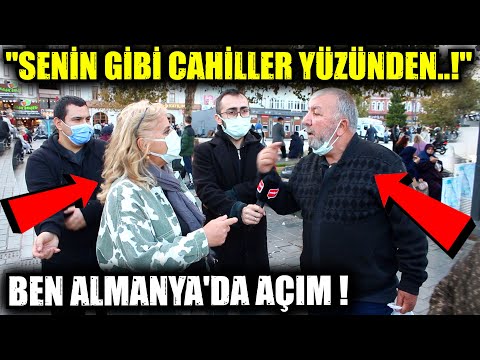 ALMANCI ADAMIN SÖYLEDİKLERİNİ DUYUNCA GURBETÇİ KADIN İSYAN ETTİ, TARTIŞMA ÇIKTI !