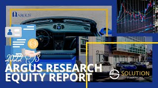 2022 Q3 Argus Research Equity Report | Solution Financial