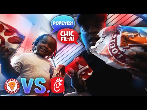 WHAT'S BETTER?! POPEYES OR CHICK-FIL-A CHICKEN SANDWICH w/ WooWop